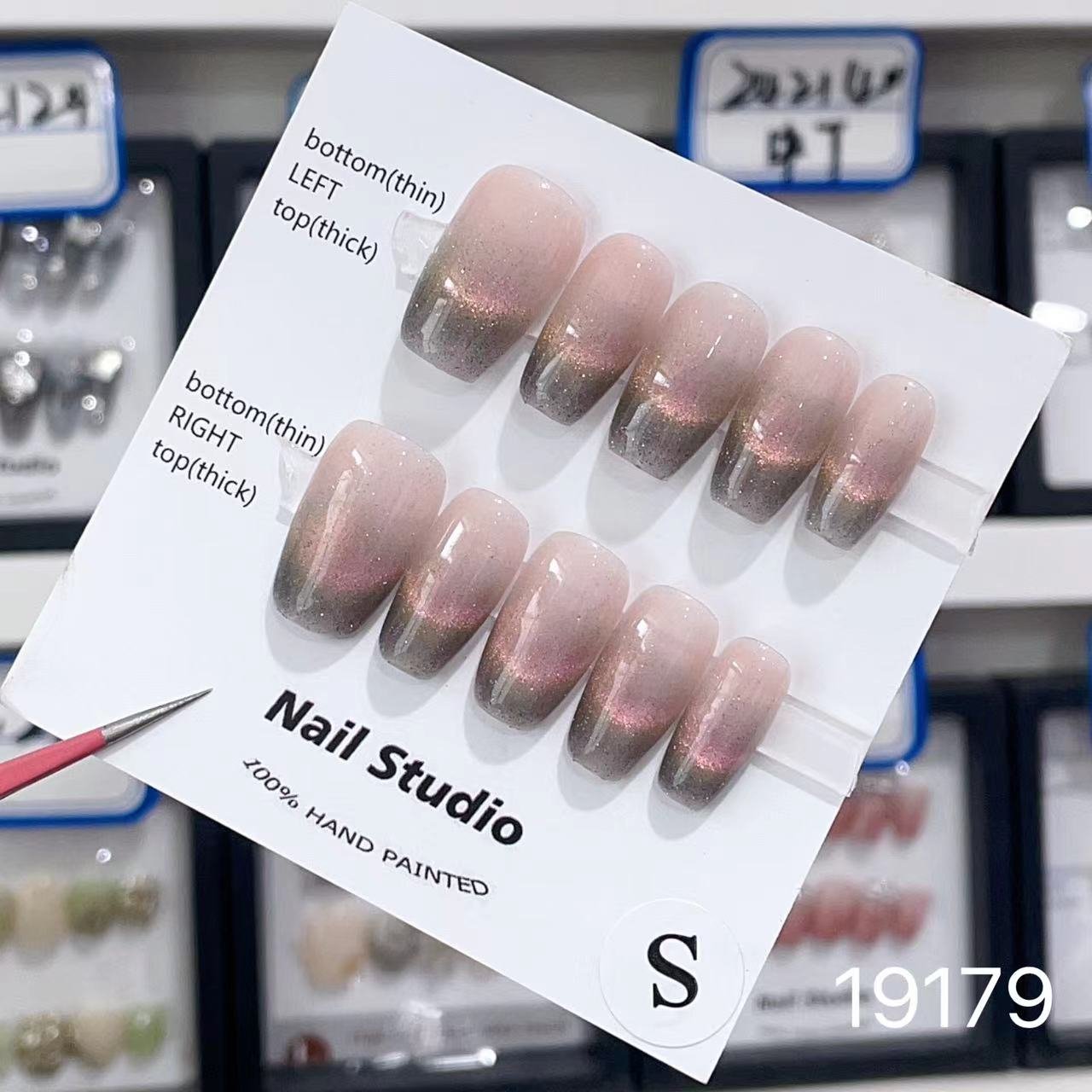 19179#Short T Pink Cat's Eye