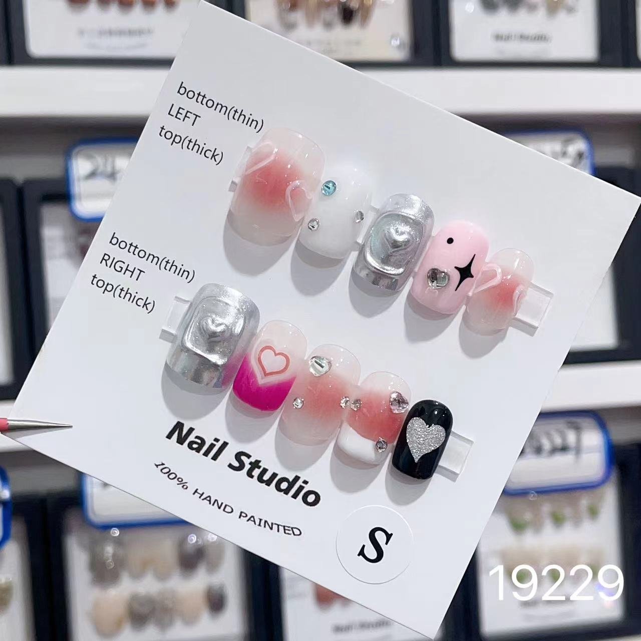 19229#Short Nail Love
