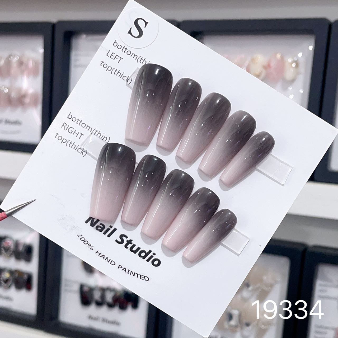 19334#Pink Ink Gradient