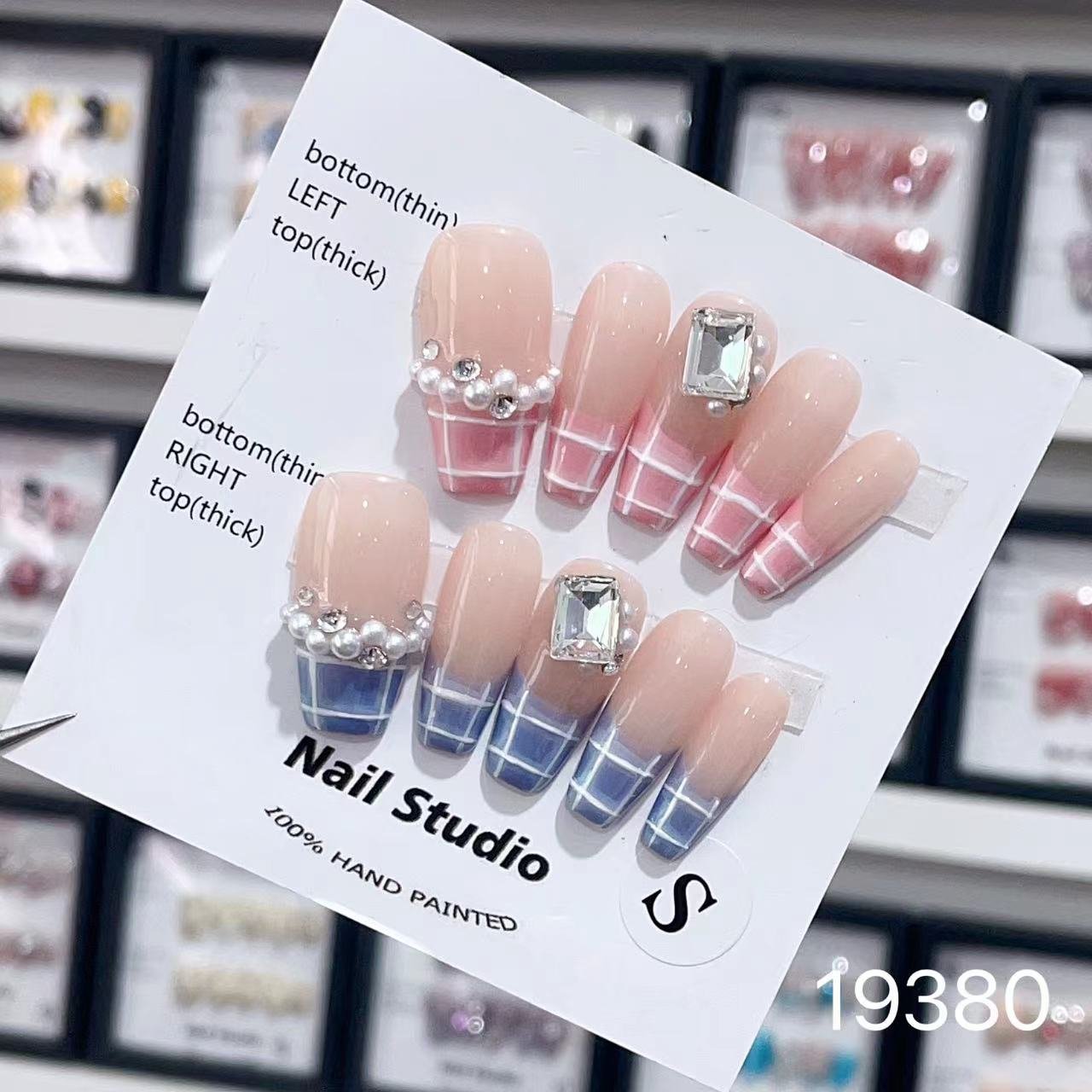 19380#AB French Plaid