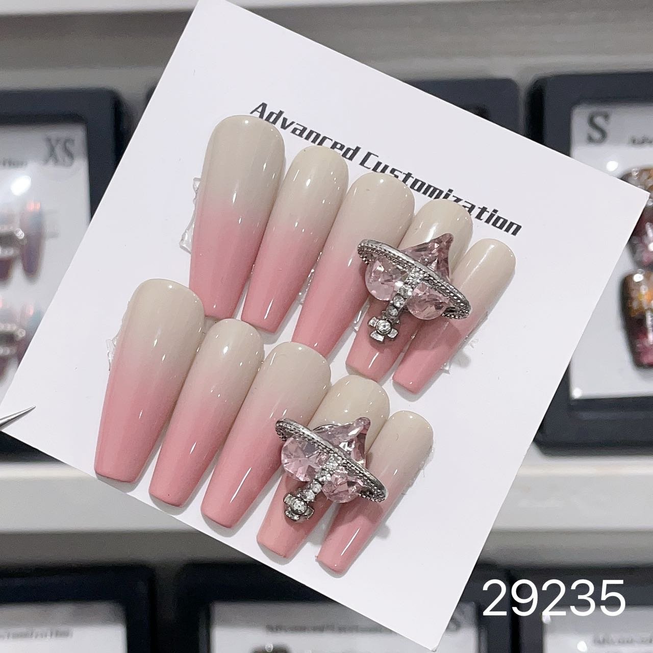 29235 Peach Pink Empress Dowager West